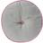 Homescapes & Round Cushion Large Complete Decoration Pillows Grey, Pink