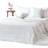 Homescapes Luxury Cream Quilted Bedspread White