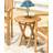 Evergreen Plow & Hearth Small Outdoor Side Table