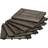 OutSunny Wooden Interlocking Decking Tiles Charcoal Grey Charcoal Grey