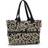 Reisenthel Shopper E1, Expandable 2-in-1 Tote, Converts from Handbag to Oversized Carryall, Baroque Marble
