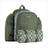 VonShef 4 Person Green Geo Picnic Backpack