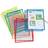 Pacon Dry Erase Pockets 5 Assorted Bright