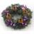 Vermont christmas Company Purple Ribbon Advent Wreath Christmas Tree Ornament