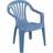 ProGarden Blue, Single Plastic Kids Chairs Coloured Stackable Sturdy Play