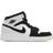 Nike Air Jordan 1 Mid SE Diamond GS - White/Black/Multi-Color