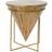 Dkd Home Decor Side Metal Mango wood Small Table