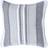Homescapes Striped Monochrome Morocco Cushion Cover Grey (45x45cm)
