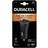 Duracell Car Charger USB, USB-C 27W Black Auto Adapter