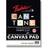 Can-Tone Canvas Pads tara gray 9 in. x 12 in