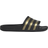 adidas Adilette Aqua Slides - Core Black/Gold Metallic/Core Black