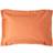 Homescapes Standard Luxury Soft Linen Pillow Case Orange