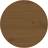 vidaXL dark brown, Solid Pine Table Top