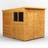 power 6x8, Single 4x8 Pent Wooden Shed (Building Area )