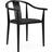 Norr11 Shanghai Black Ash/Dunes-Anthracite Kitchen Chair 86.8cm