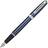 Cross Prelude Fountain Pen w/ Engraved Lines Cobalt Blue