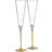 Wedgwood Vera Wang With Love Gold Toasting Champagne Glass