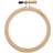 Frank A. Edmunds Wood Embroidery Hoop W/Round Edges 3"-Natural