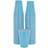 Amcrate light blue colored 12-ounce disposable plastic party cups ideal for we