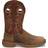 Justin Embroidery Square Toe Cowboy Boots M - Brown