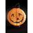 Smiffys Up LED Paper Pumpkin 20cm Halloween Lantern