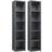 vidaXL CD Cabinets Shelving System 21x93.5cm 2pcs