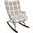 Freemans CHECK Wing Back Rocking Chair