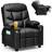 Costway PU Leather Kids Recliner Chair with Cup