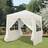 OutSunny Heavy Duty Pop Up Gazebo Marquee Tent 2x2 m