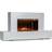 Klarstein Heat 'n Beat Elektrischer Kamin 900/1800W LED Bluetooth-Speaker Flammenillusion