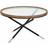 Dkd Home Decor Side 80 Crystal Natural Silver Coffee Table