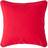 Homescapes Cotton Plain Cushion Cover Red