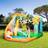 OutSunny Inflatable House, Kids Bouncy Castle with Inflator, Bag Multi-colored