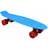 Charles Bentley Retro Mini Cruiser Skateboard, Blue