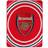 Arsenal Soft Blankets Multicolour (150x125cm)