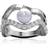 Sif Jakobs Ponza Ring - Silver/Transparent/Pearl