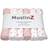 MuslinZ 6 Pack Squares 70x70cm Pink