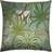 Paoletti Jungle Parade Floral Printed Complete Decoration Pillows Green