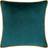 Paoletti Meridian Soft Velvet Piped Complete Decoration Pillows Turquoise