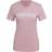 adidas Women's Loungewear Essentials Slim Logo T-shirt - True Pink/White