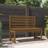 vidaXL honey brown pine Garden Bench