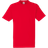 Fruit of the Loom Men's Heavy Weight Belcoro Short Sleeve T-shirt - Red