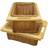 MonsterShop 2 x Pull Out Wicker Kitchen Baskets 600mm