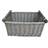 Grey Wash Wooden Handled Basket