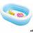Intex Inflatable Paddling Pool for Children 230 L Blue White Oval 163 x 46 x 107 cm 6 Units