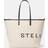 Stella McCartney Womens Ecru Logo-print Organic-cotton Tote bag