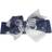 Navy Topkids Accessories Hair Bow Wide Headbands for Girls, Baby Headband, Hair Accessories for Girls, Baby Clothing, Baby bows