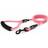 Bunty Pink, X-Large Strong Rope Dog Puppy Pet Lead Leash Clip
