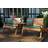 Charles Taylor Twin Set Straight Garden Bench