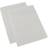 Homescapes Brushed Cotton Fitted Cot Sheet Pair - White